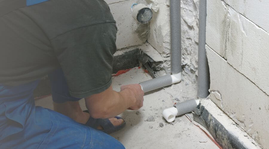 Expert burst pipe repair services in Amma, WV